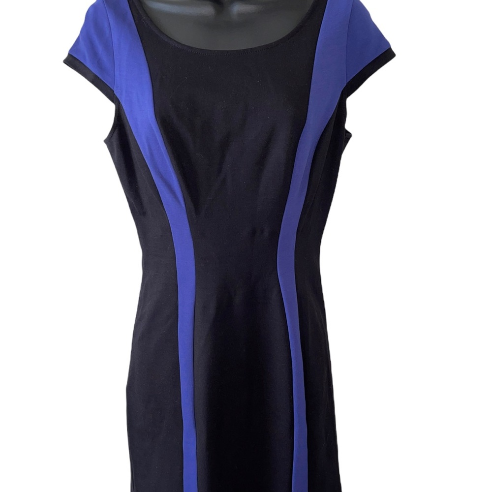 Guess form fitted see through back dress